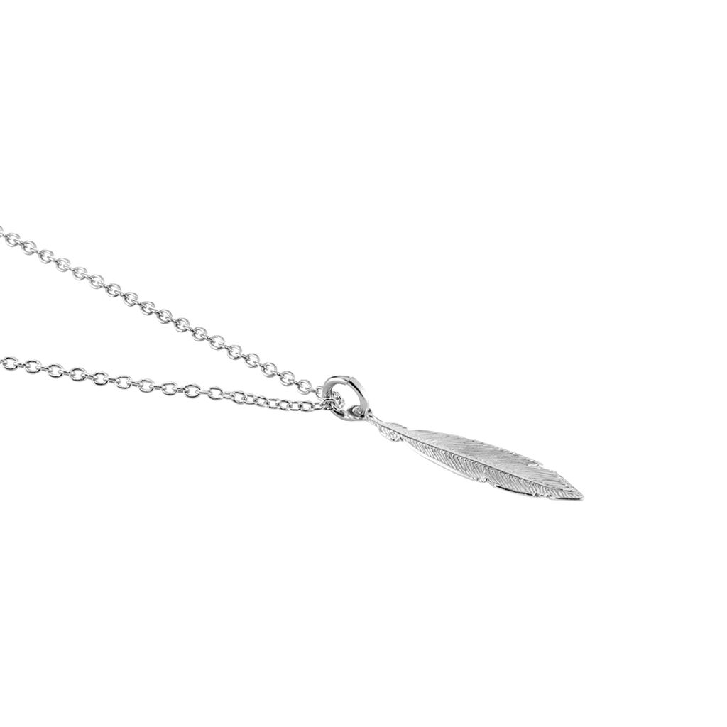 Collier Euriell Argent Blanc