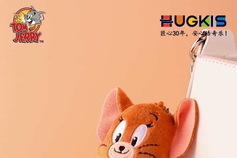 HUGKIS - Tom & Jerry Food Pluche Tashanger Sleutelhanger (Verschillende Ontwerpen)
