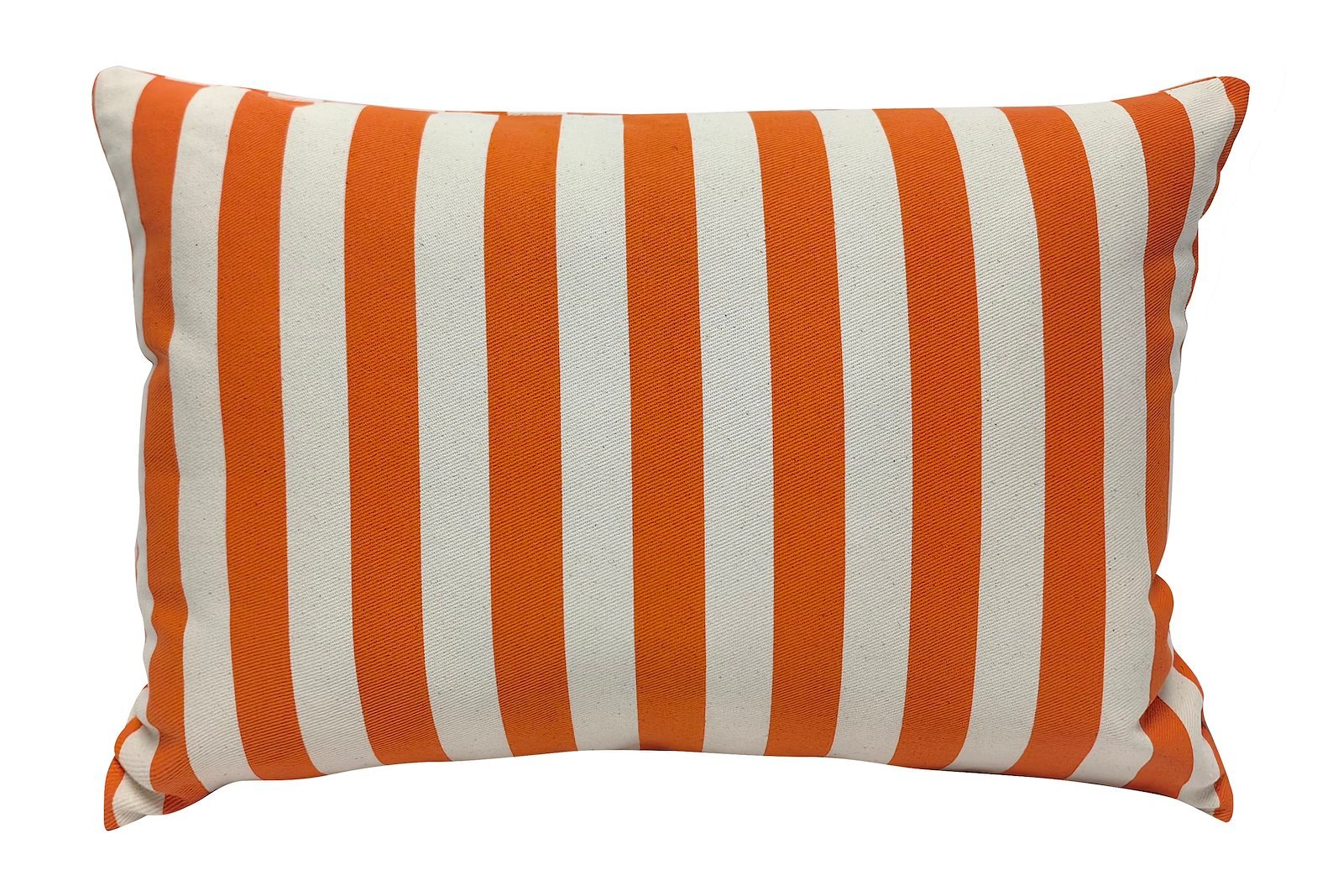 Eden pute Orange og offwhite 40x60 cm