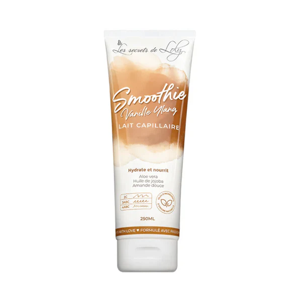 Les Secrets de Loly Lait Sans Rinçage Capillaire - Smoothie Vanille Ylang-Ylang 250 mL