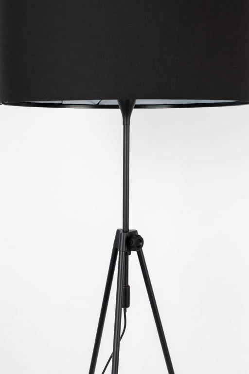 Zuiver Lesley vloerlamp zwart