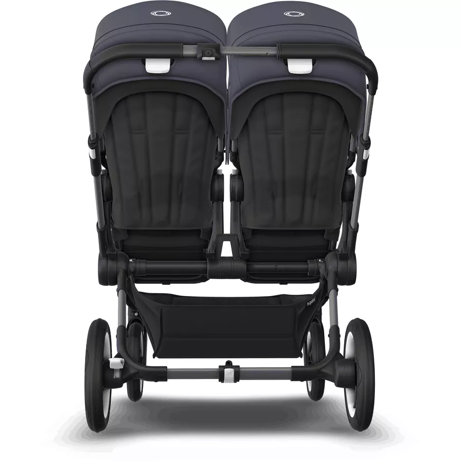bugaboo Zwillingswagen Donkey 5 Twin Complete GraphiteStormy Blue