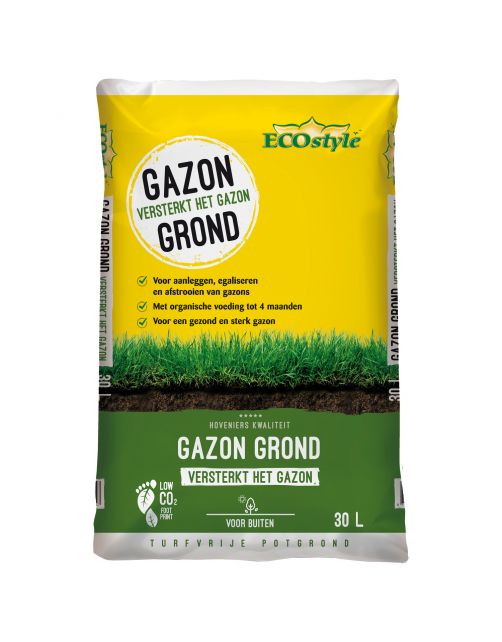 Ecostyle Gazon Grond - Bodemverbetering - 30 l