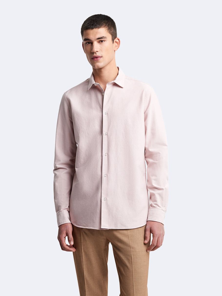 Chemise slim unie