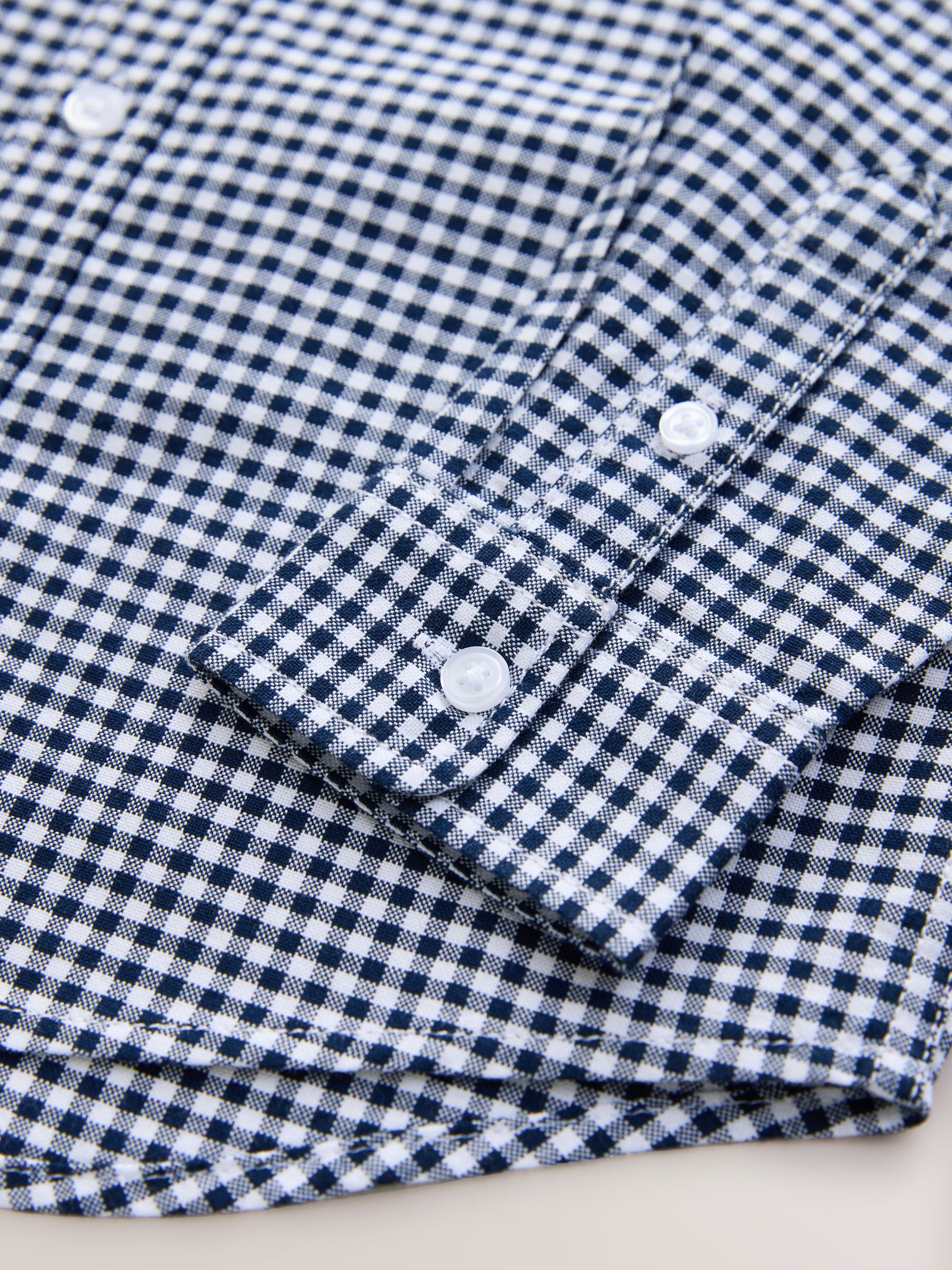 Gingham-ruitjes - Oxford overhemd (3-16 jr)