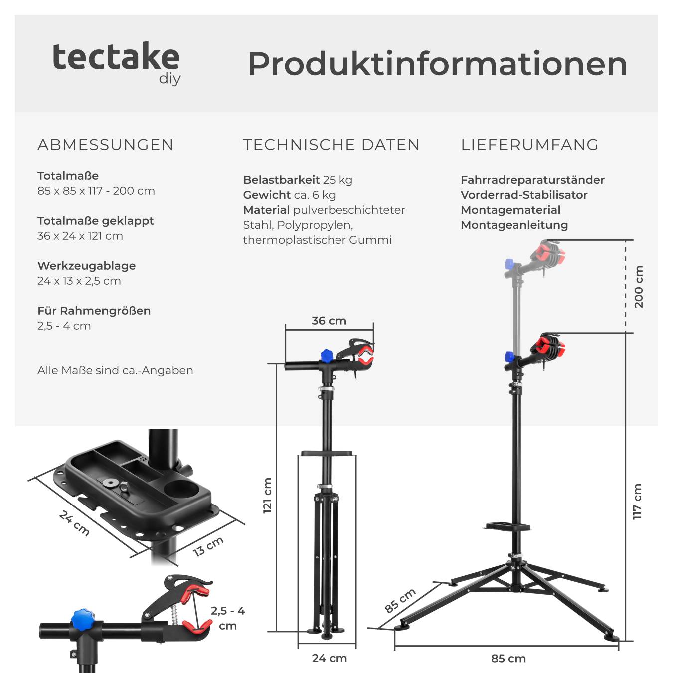 Fahrradmontageständer