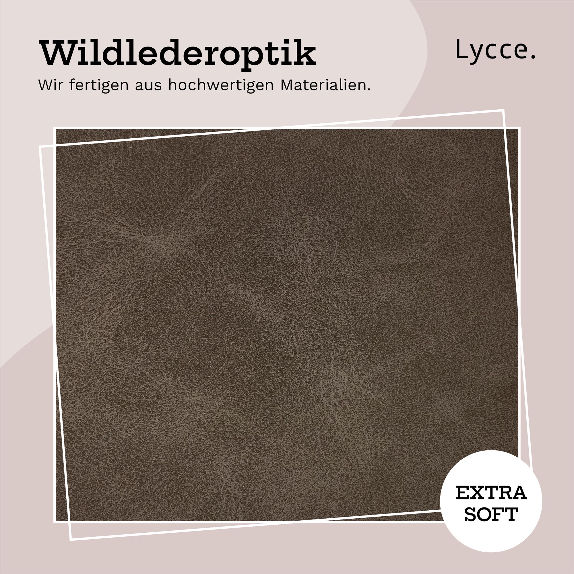 Lycce Klemmkissen / Sitzkissen mit 1 Leiste, Kunstlederbezug