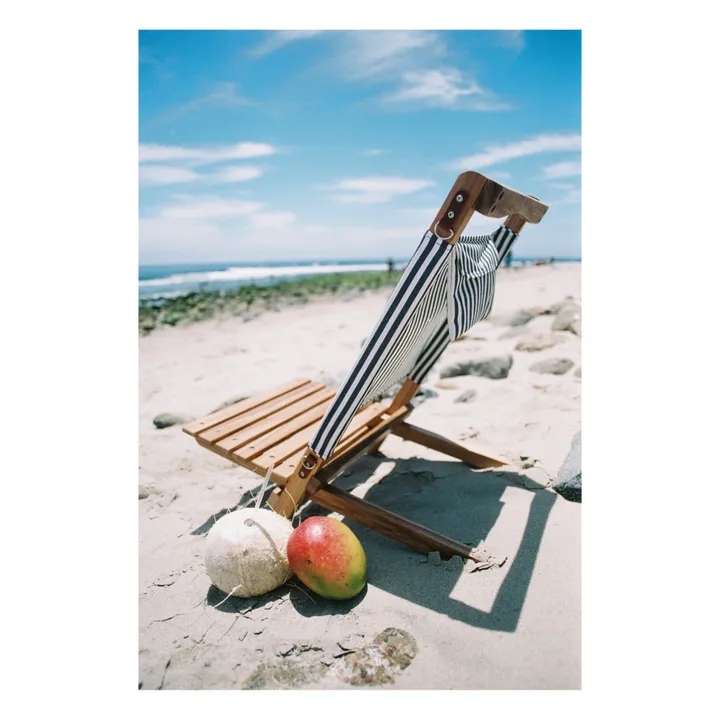 Business & Pleasure Co. Chaise pliable | Bleu marine