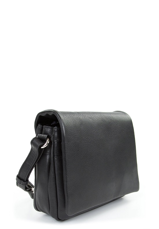 Maestro NOS Handtasche mit Überschlag .100N black*
