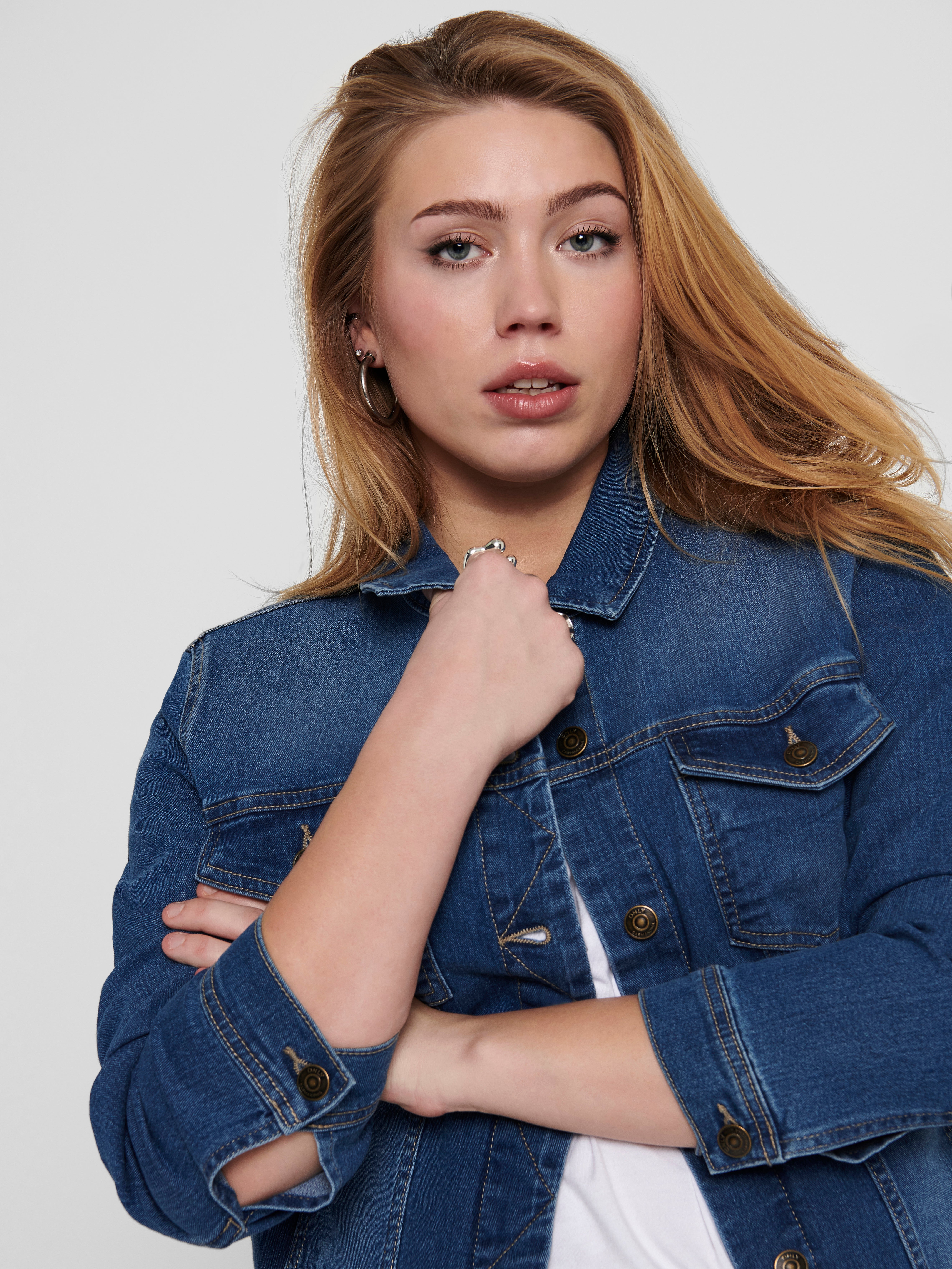 CARWESPA Jeansjacke Medium Blue Denim