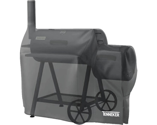 Beschermhoes voor TC Smoker, 136 x 68 x 130 cm, polyester, zwart