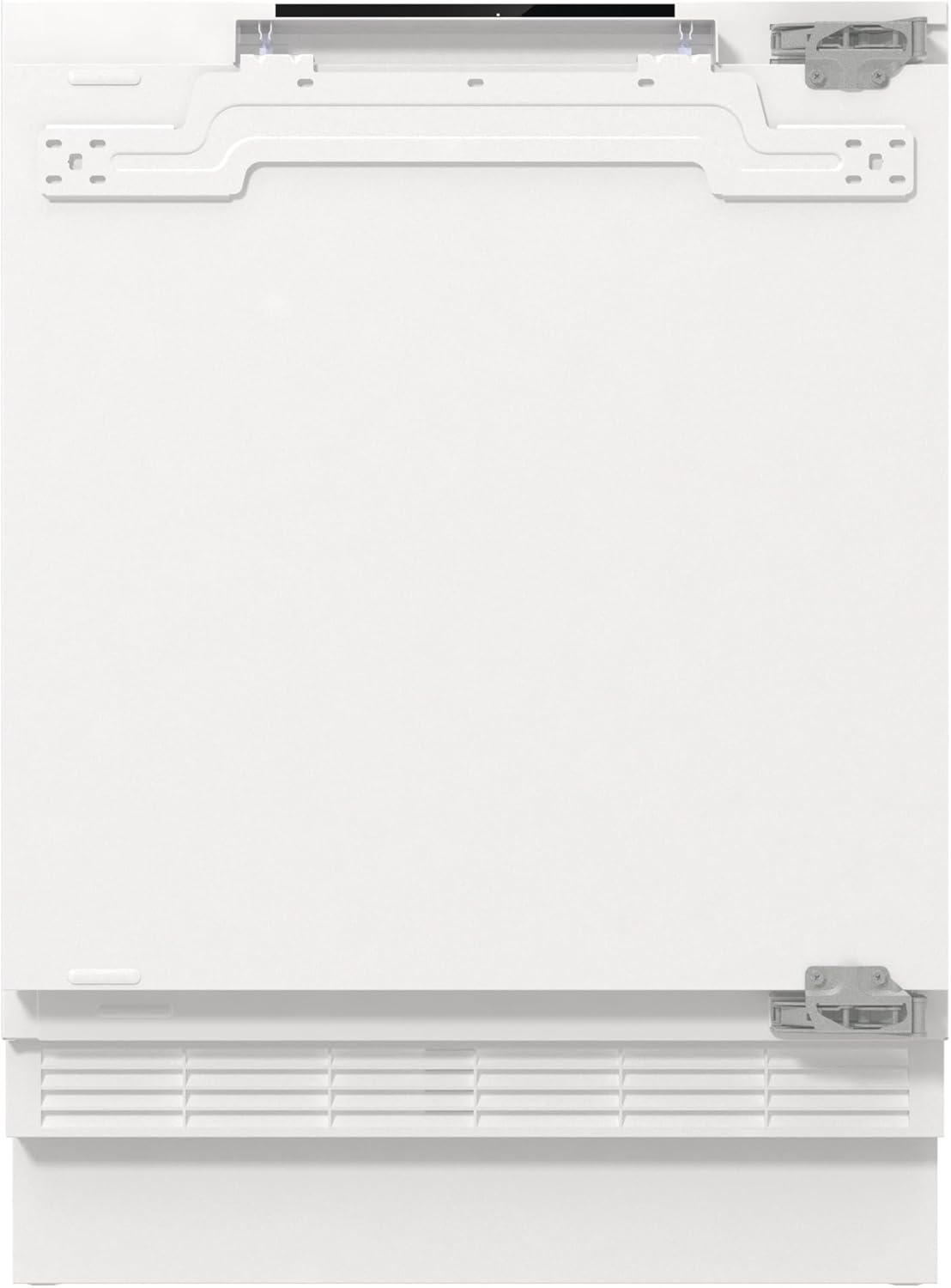 Gorenje RBIU609EA1 Einbau-Tischkühlschrank m. Gefrierfach/88er Nische/Festtürscharnier/EEK: E/121 Liter/Festtürtechnik/SuperCool/Temperaturanzeige/Türanschlag wechselbar/HxBxT:81,8x59,5x54,5cm/Weiß