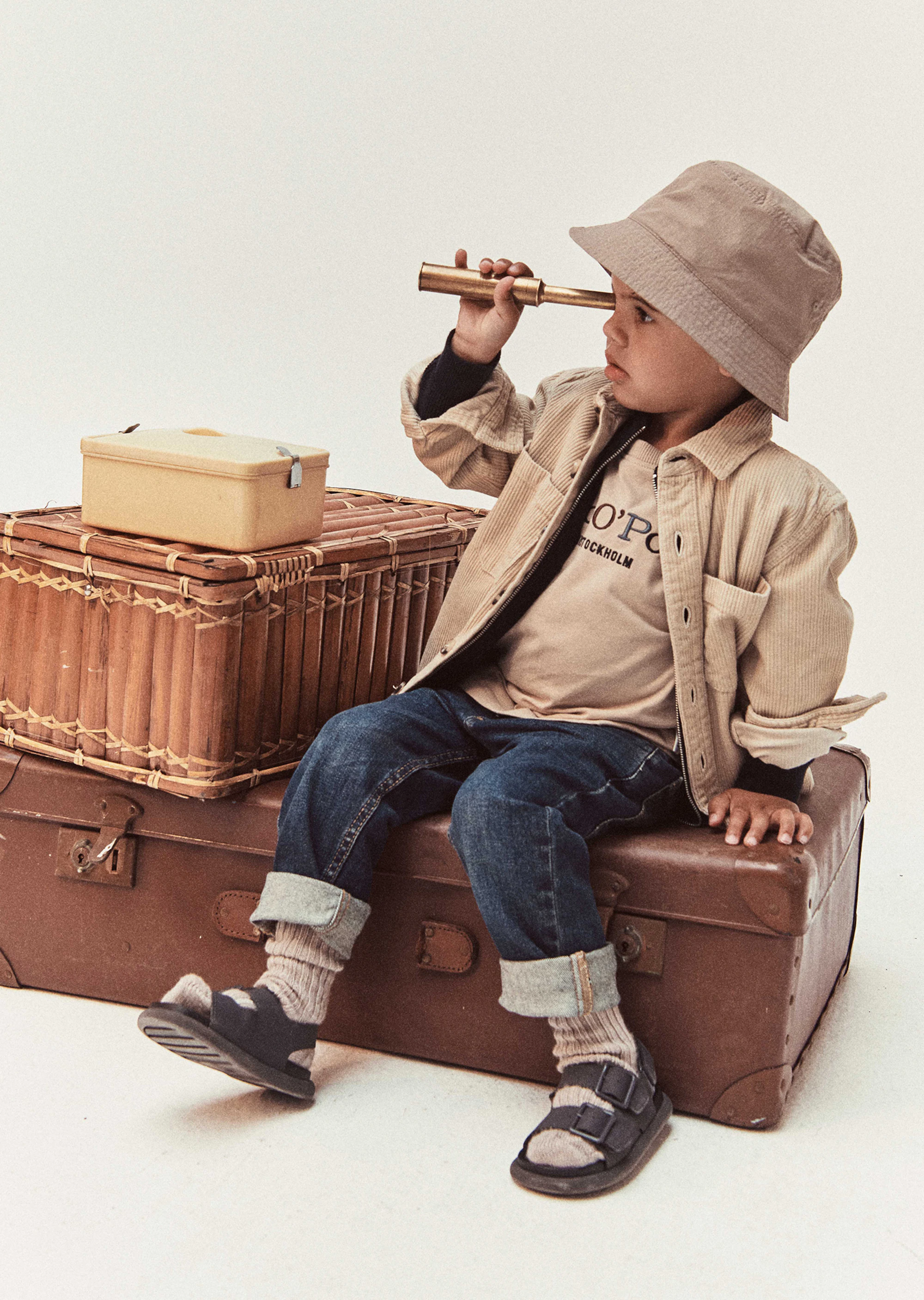 KIDS-BOYS Cord-Overshirt aus softer Baumwolle