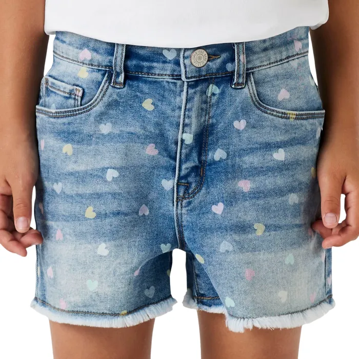 Name It Rose Mom Denim Short Junior