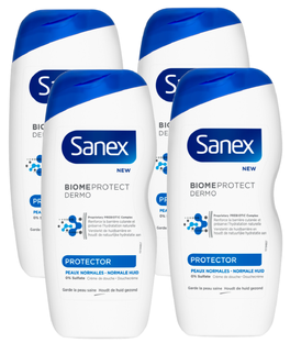 Sanex BiomeProtect Dermo Protector Douchegel - Voordeelverpakking 4x250ML