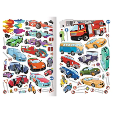 ars Edition Wow! Das Metallic Stickerbuch