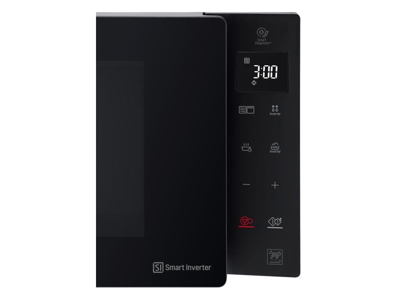 LG Mikrowelle NeoChef MH6535GIS Schwarz 1000 W-Mikrowelle mit präziser Temperaturregelung