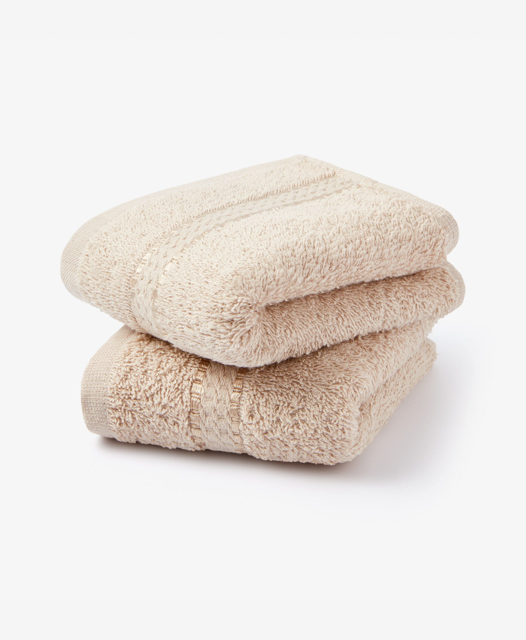 Handtuch, 2er-Pack, 100% Baumwolle