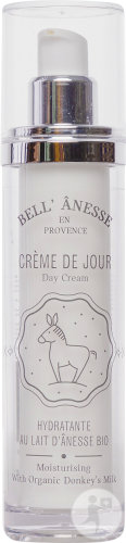 Bell'Anesse Crème De Jour Hydratante Au Lait D'Ânesse Bio Flacon-Pompe 50ml