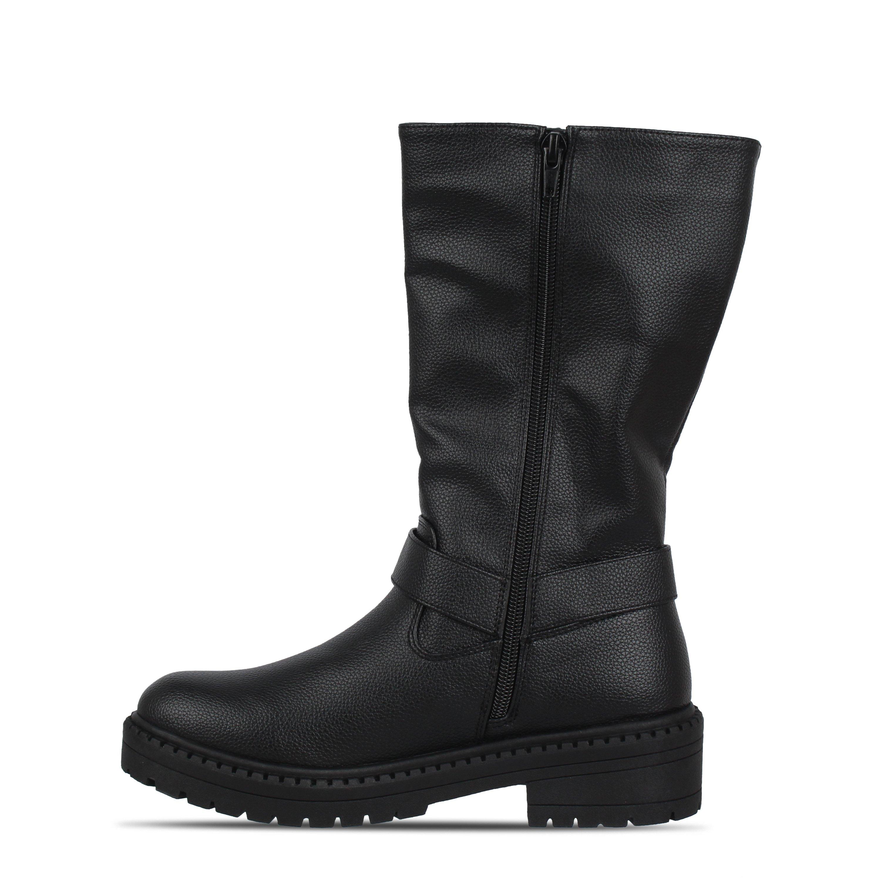 Be You Textured Biker Boot