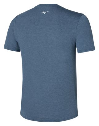 Maillot manches courtes Mizuno Impulse Core Bleu Homme