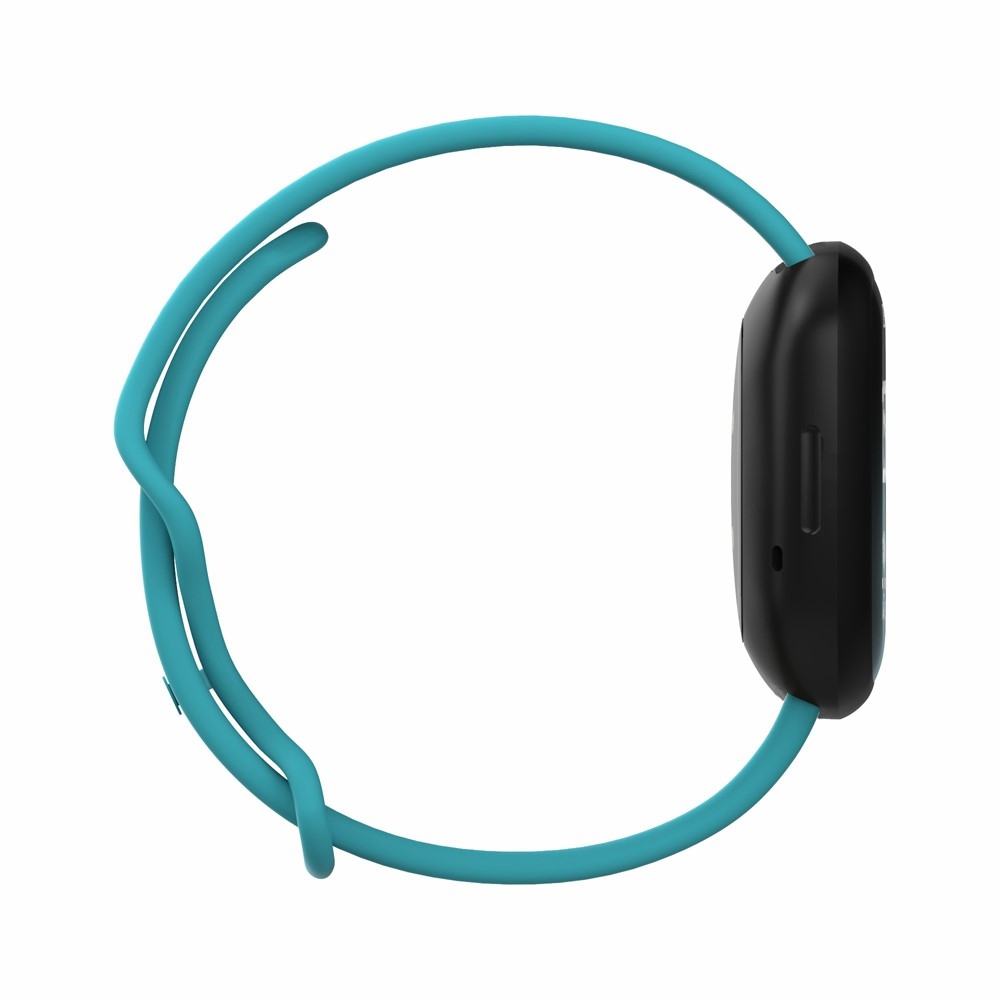 Fitbit Versa 4 / Versa 3 / Sense 2 / Sense Silikon Sport Armband (Gelenkumfang 160-200mm) - Türkis
