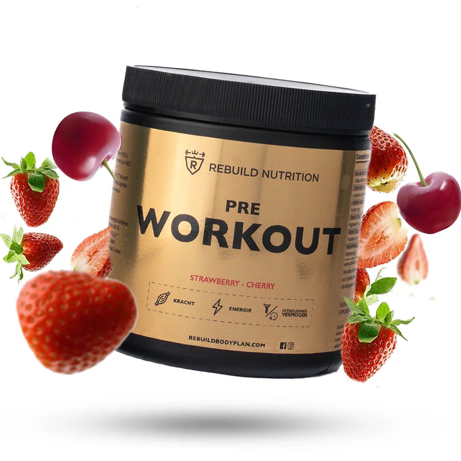 Rebuild Body Plan  Pre-Workout Strawberry-Cherry