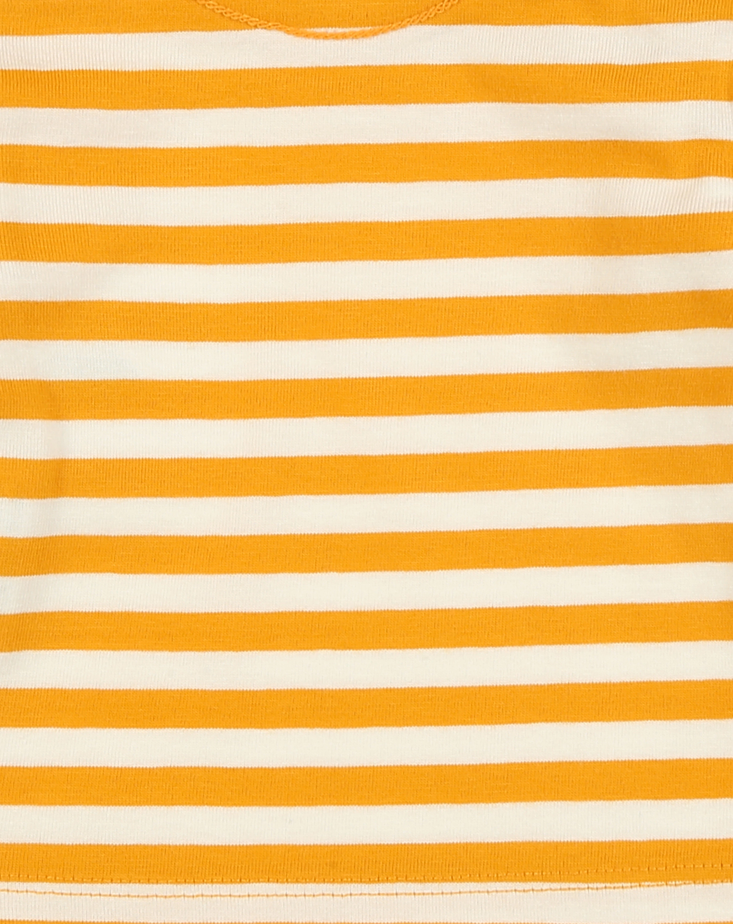 Langarmshirt TIGER gestreift in gelb/weiß