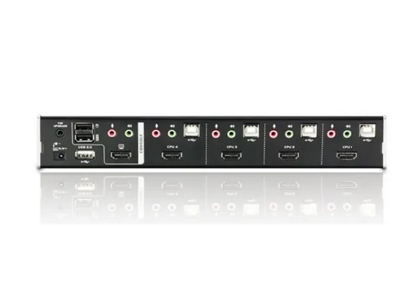 ATEN CubiQ CS1794 USB 2.0 HDMI KVMP Switch - KVM / audio-switch - 4 x KVM / audio - 1 lokalbruger - desktop