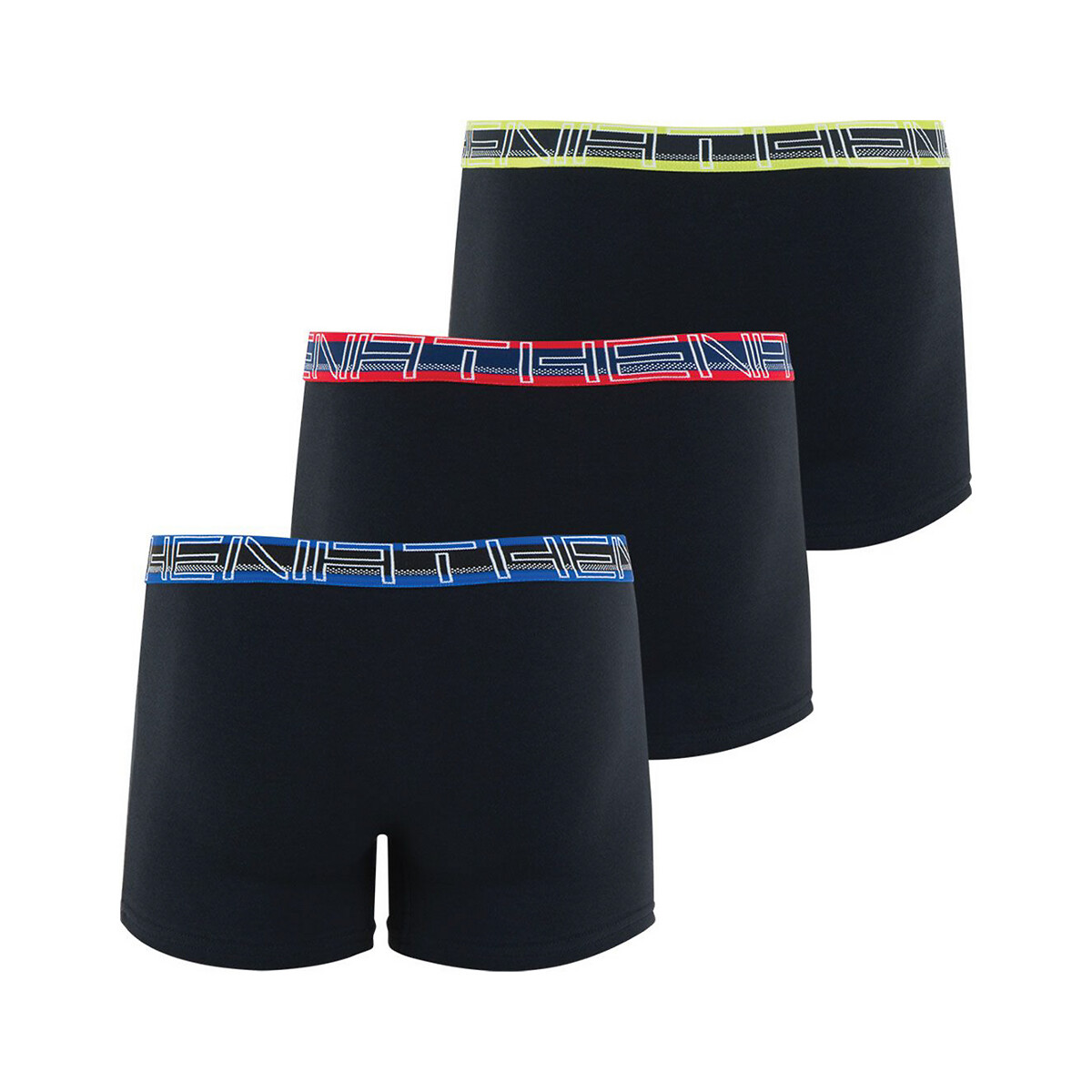 ATHENA<br>Conjunto de 3 cuecas boxer totalmente elásticas