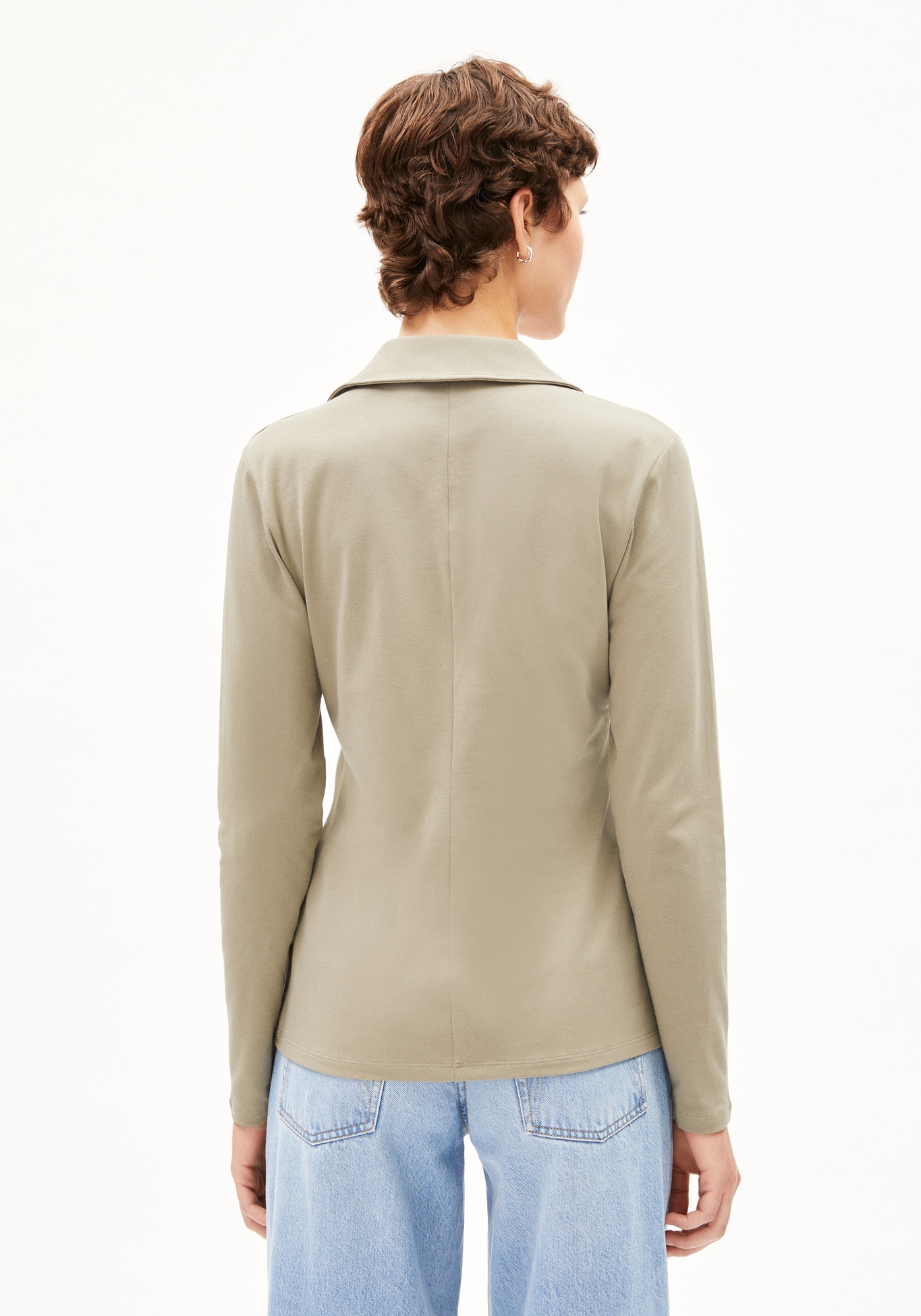 Armedangels Bluse Nalaannia Shiitake