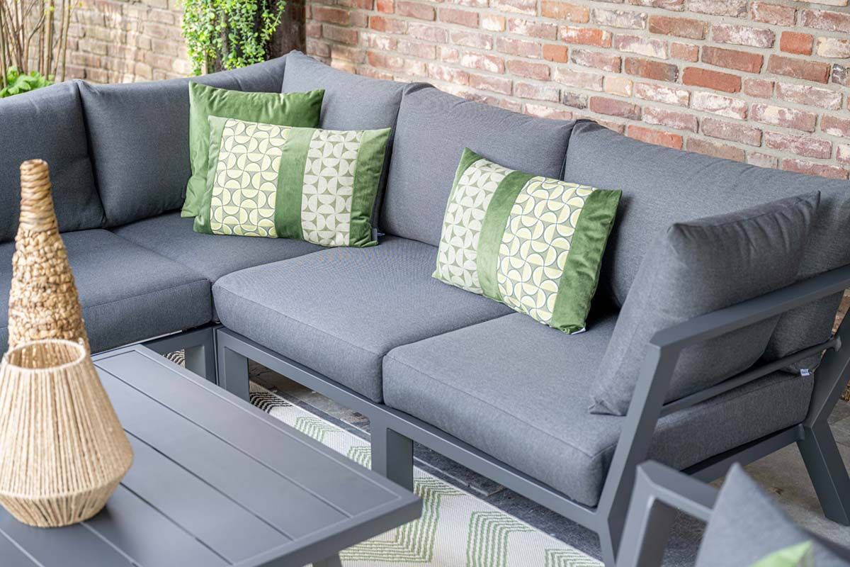 Garden Impressions Garden Impressions Sasha lounge set 4-dlg - carbon black/ zwart