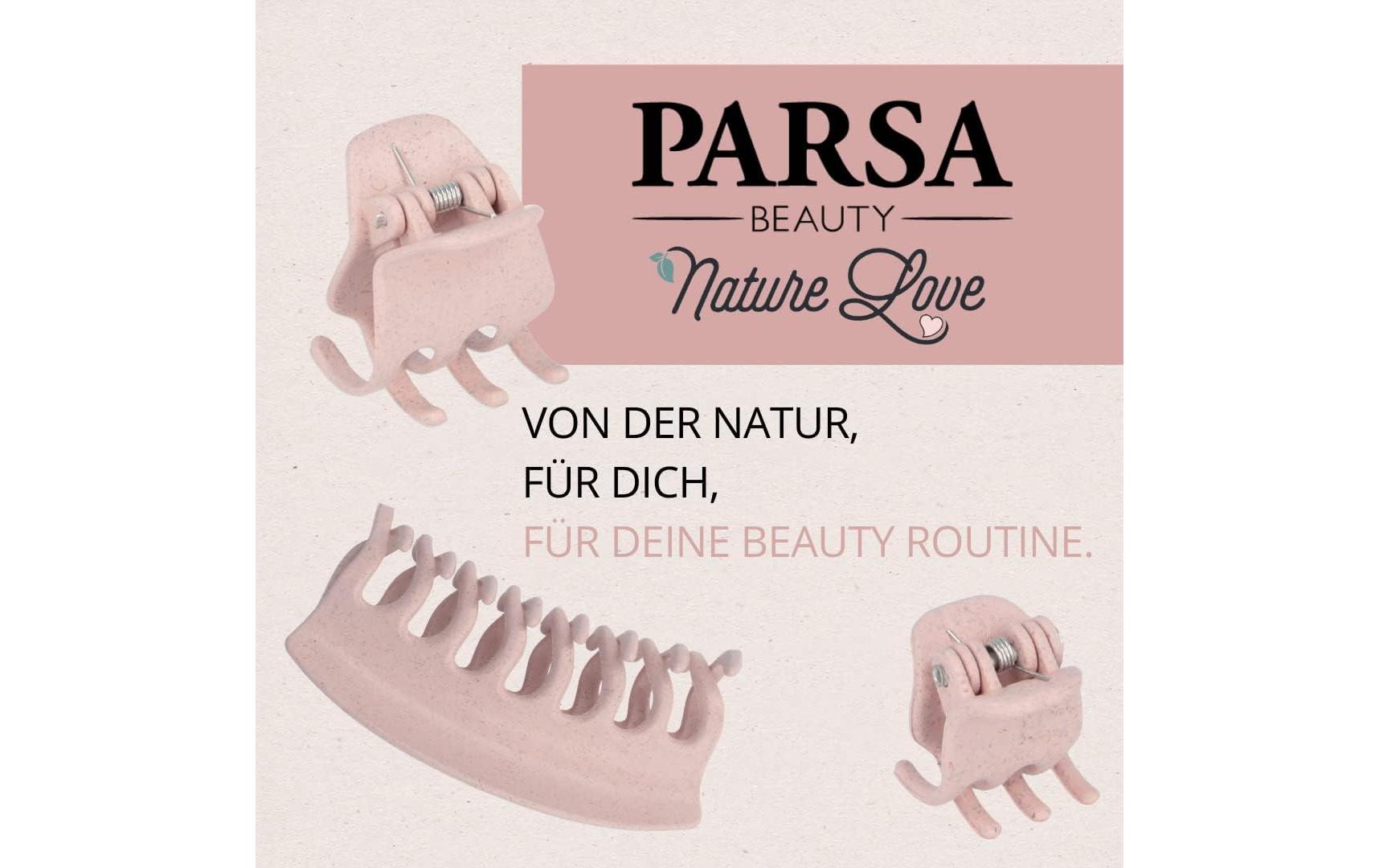 Haarklemme Nature Love gross Rosa 1 StückStilvolle Clips für jeden Look