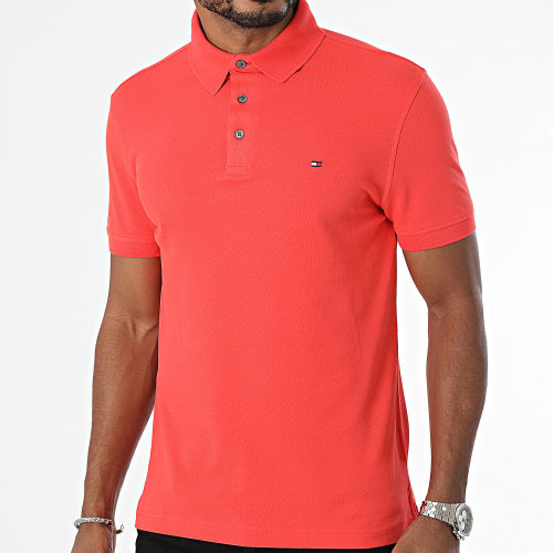 Polo Manches Courtes Slim 1985 7771 Rouge