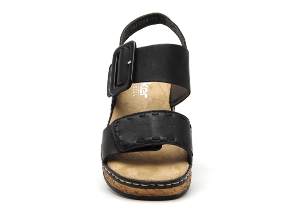 Rieker nu pieds plats femme 62950 noir