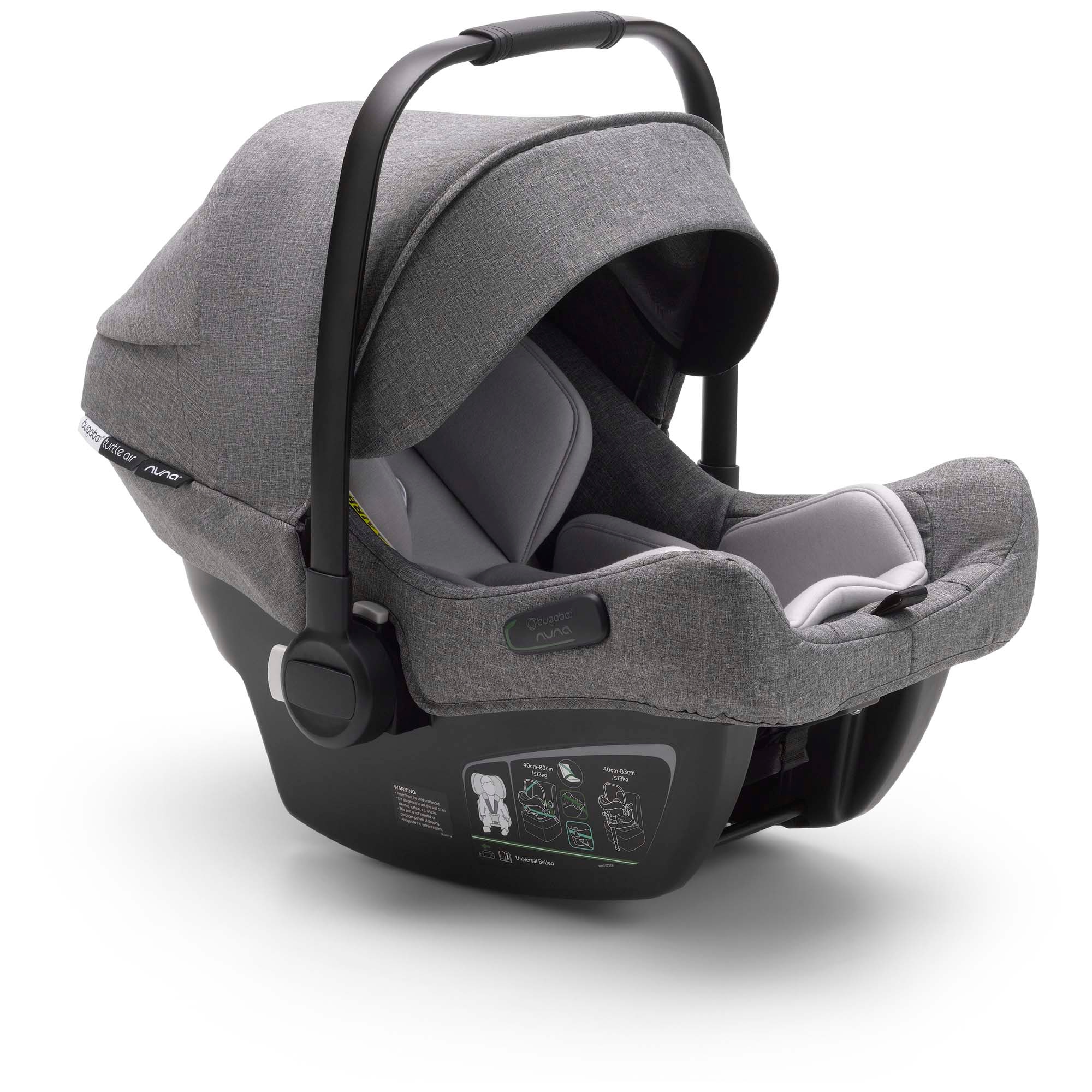 Bugaboo Turtle Air by Nuna Grey
