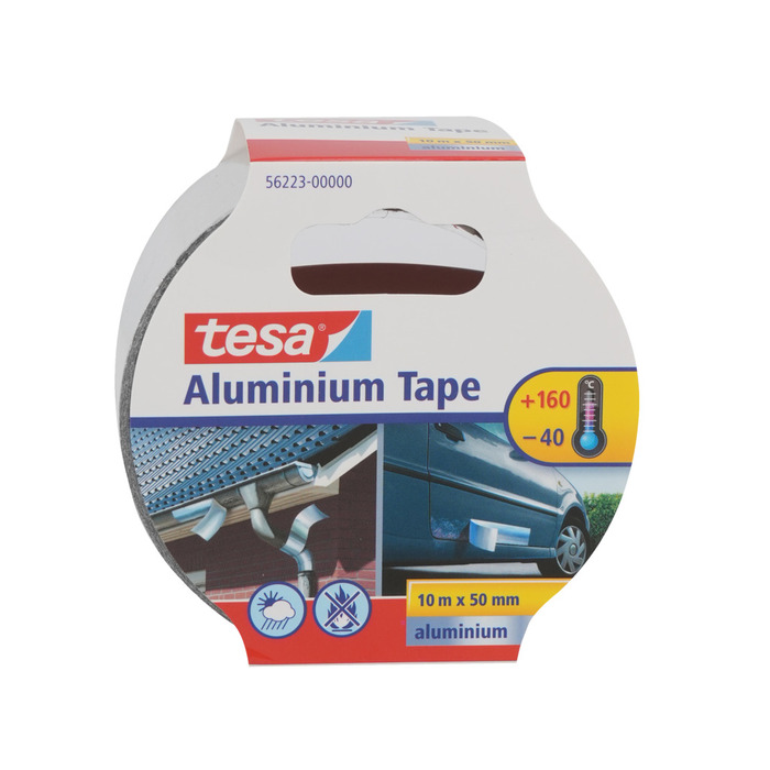 tesa® Aluminiumstape 10 m x 50 mm