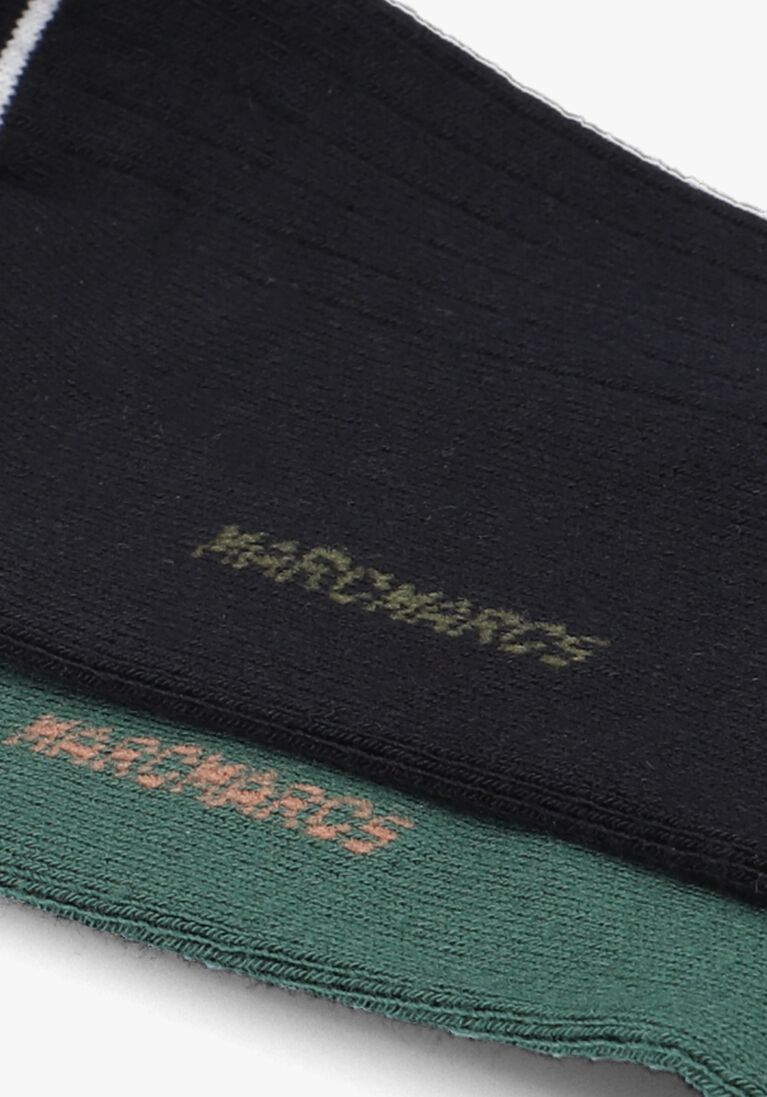 MARCMARCS zwarte marcmarcs sokken denise 2-pack
