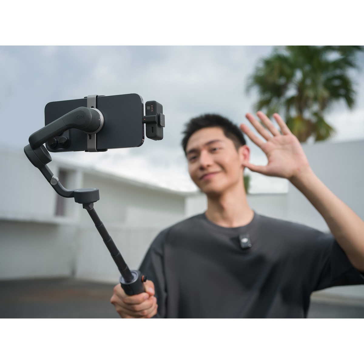 DJI Mic 2 trådløst videomikrofonsett (sort)