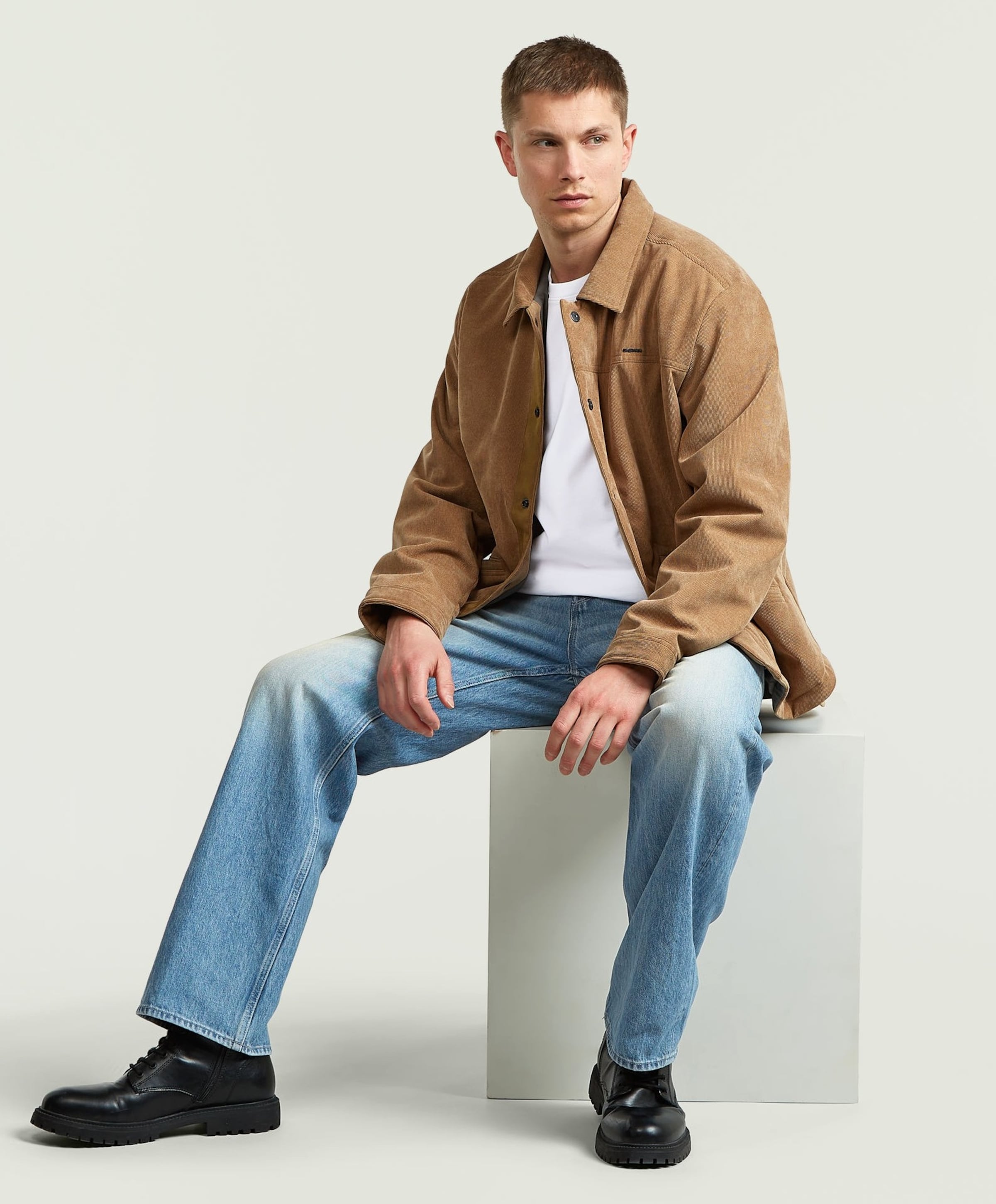 G-Star Raw Deeggie Relaxed Straight heren jeans blauw
