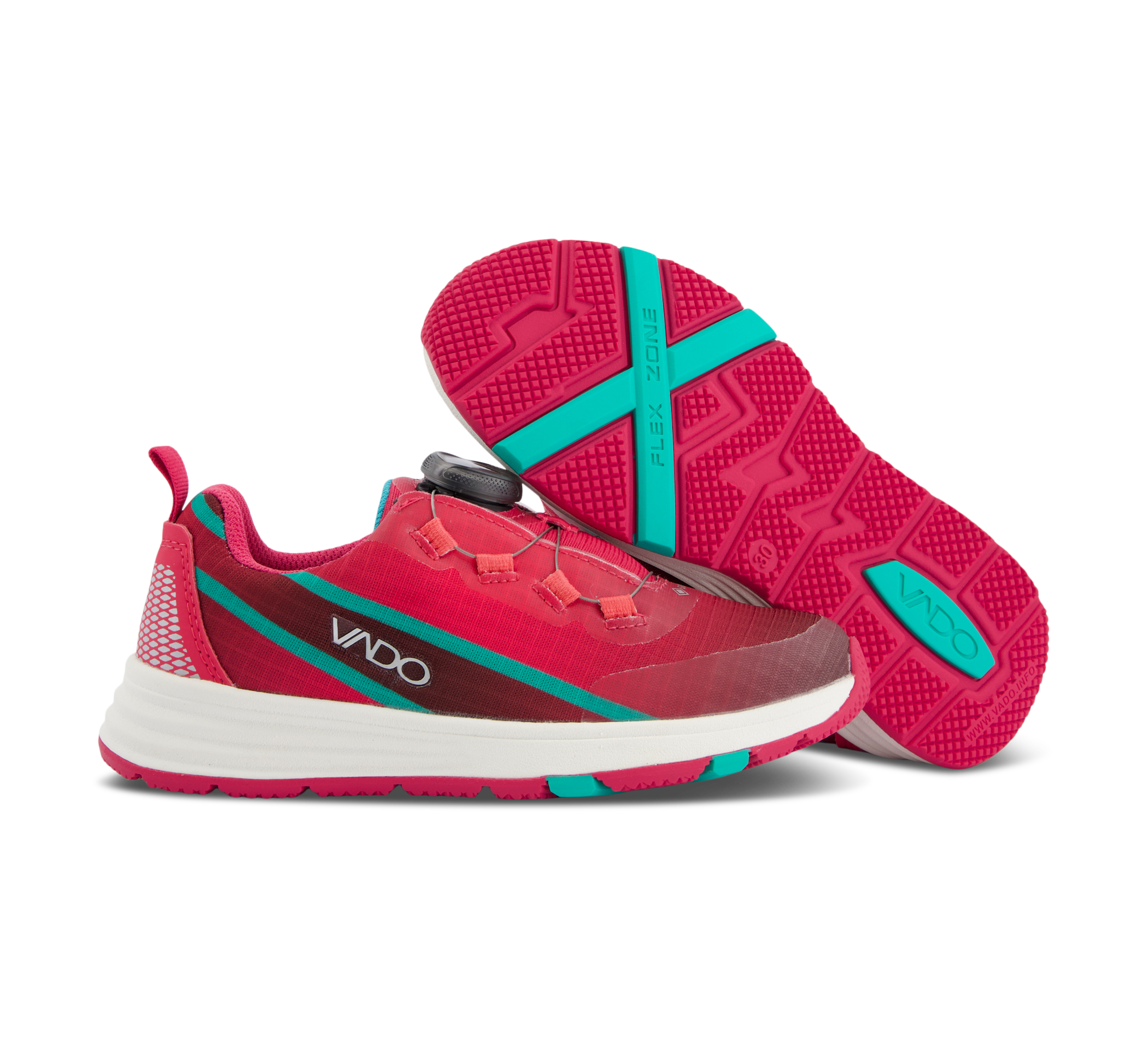 Vado Sky Low Boa Gtx - Schnürschuhe pink