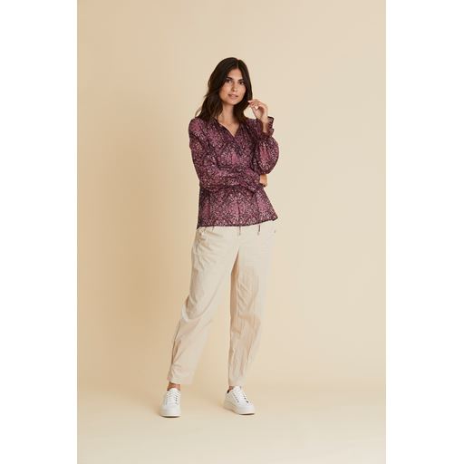 PBO Toyoma Bluse, Wine, 42