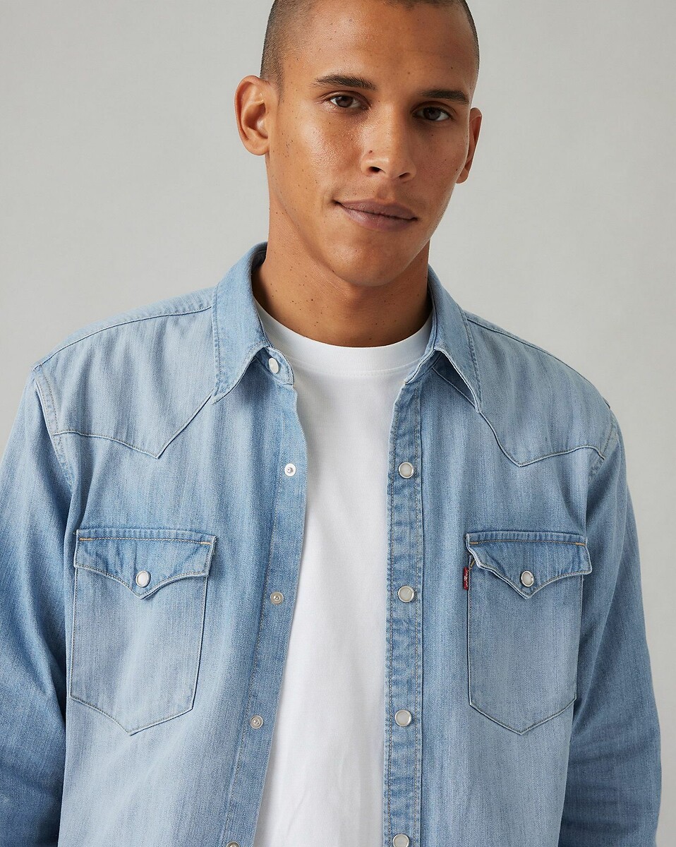 Camisa jeans Levi's Barstow Western