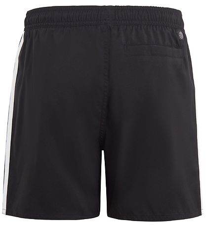 adidas Performance Badeshorts - 3-Streifen - Schwarz