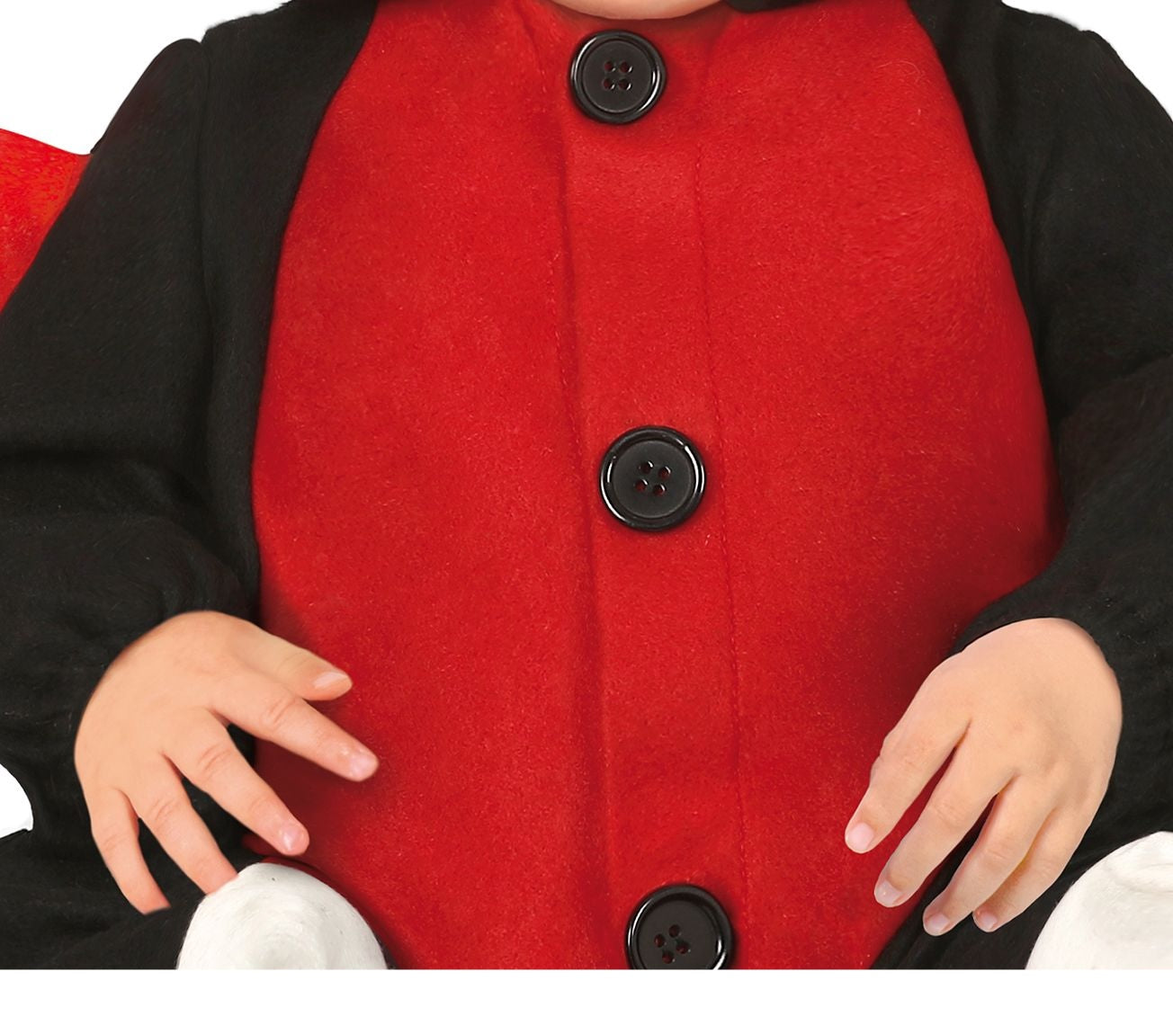 Vleermuis Kostuum Baby rood