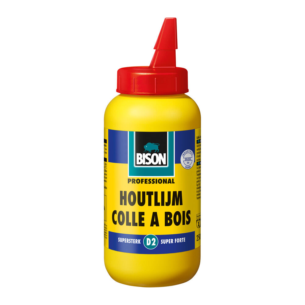 Bison Houtlijm - 250 Gram - Wit