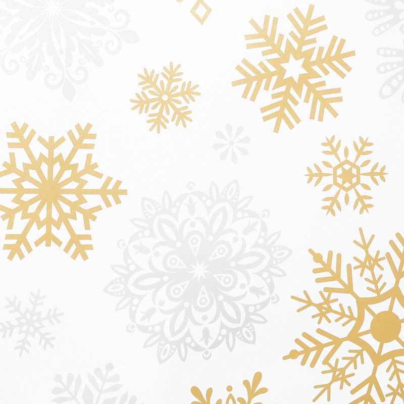 Sac cadeaux 'flocons'