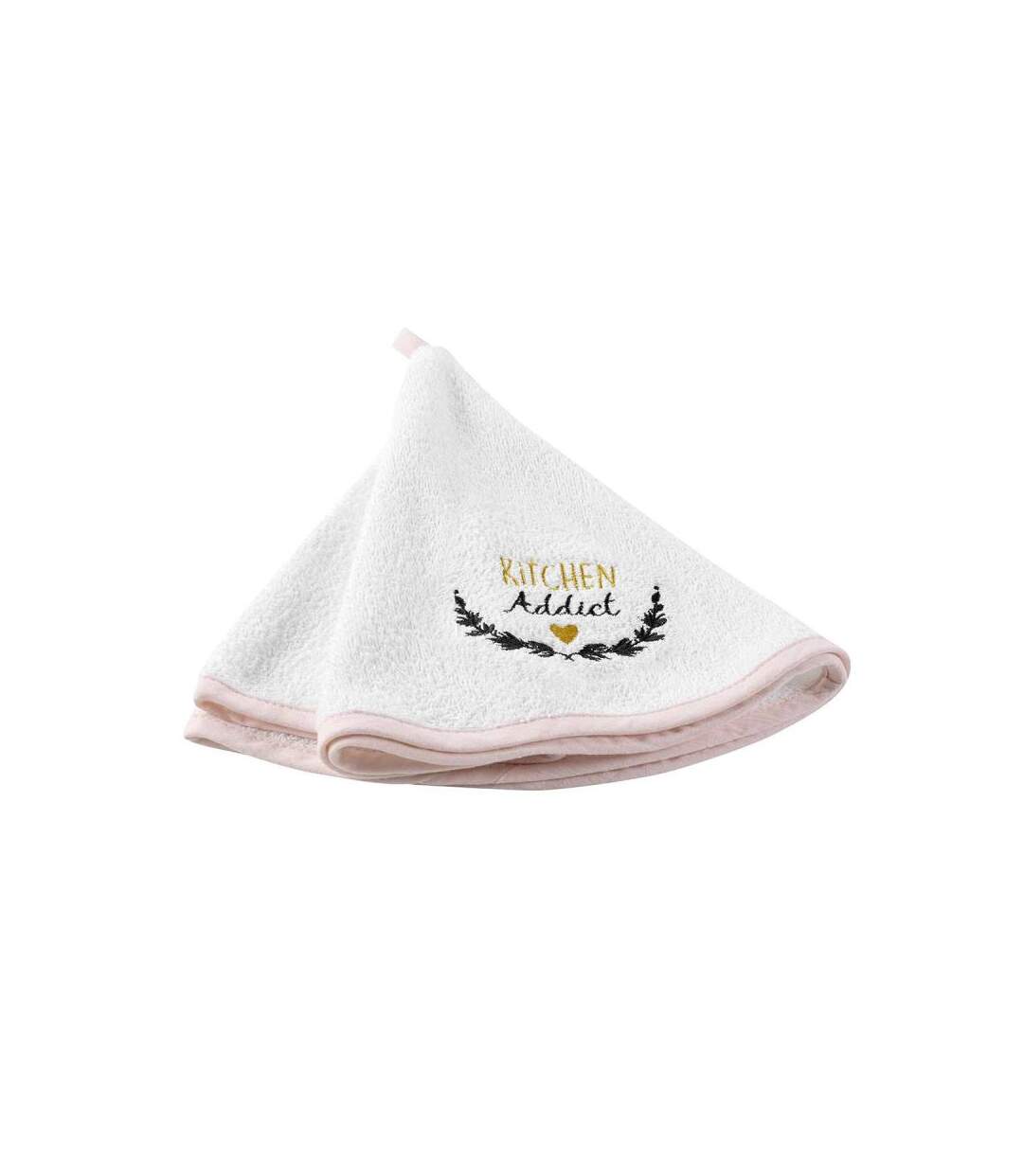 Essuie Main Rond Kitchen Addict 60cm Rose