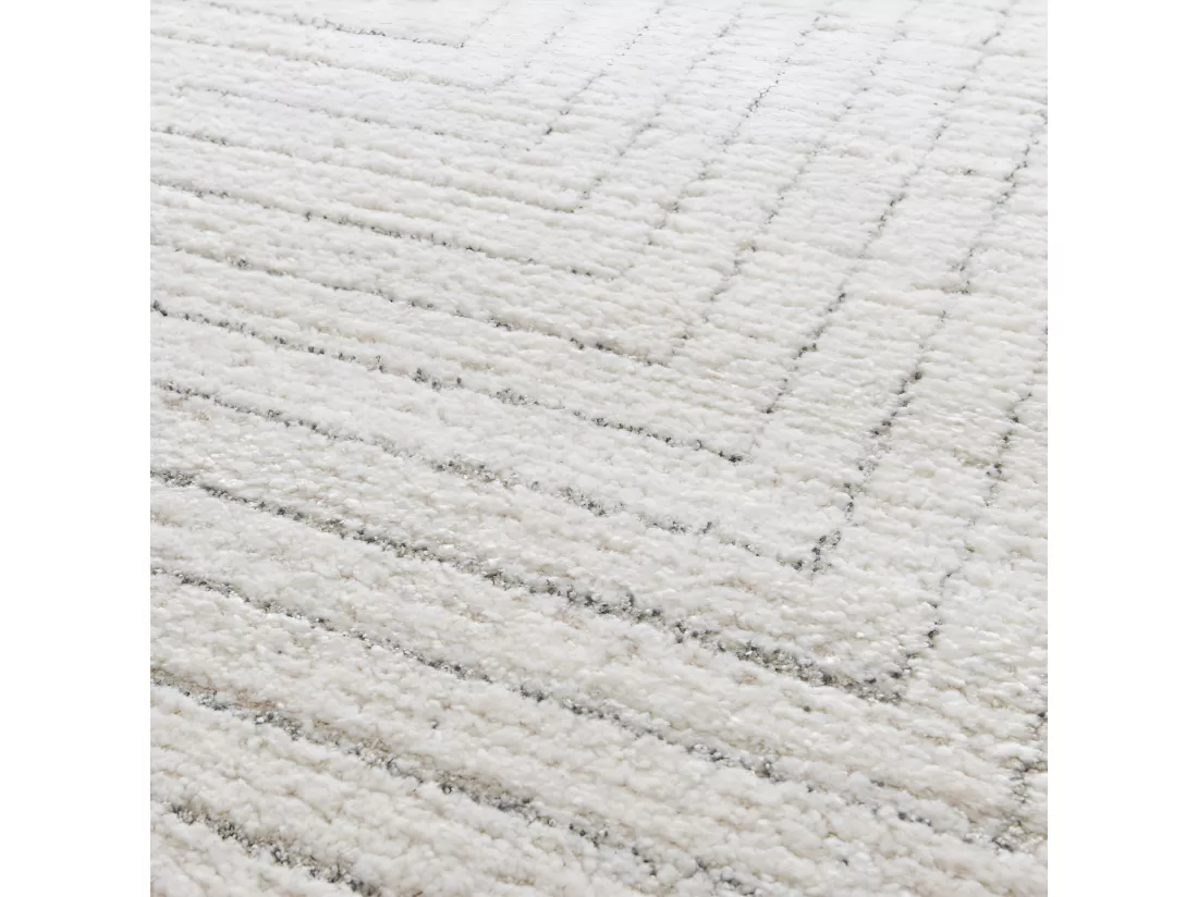 Kemi - Tapis contemporain - Écru - 120x170cm