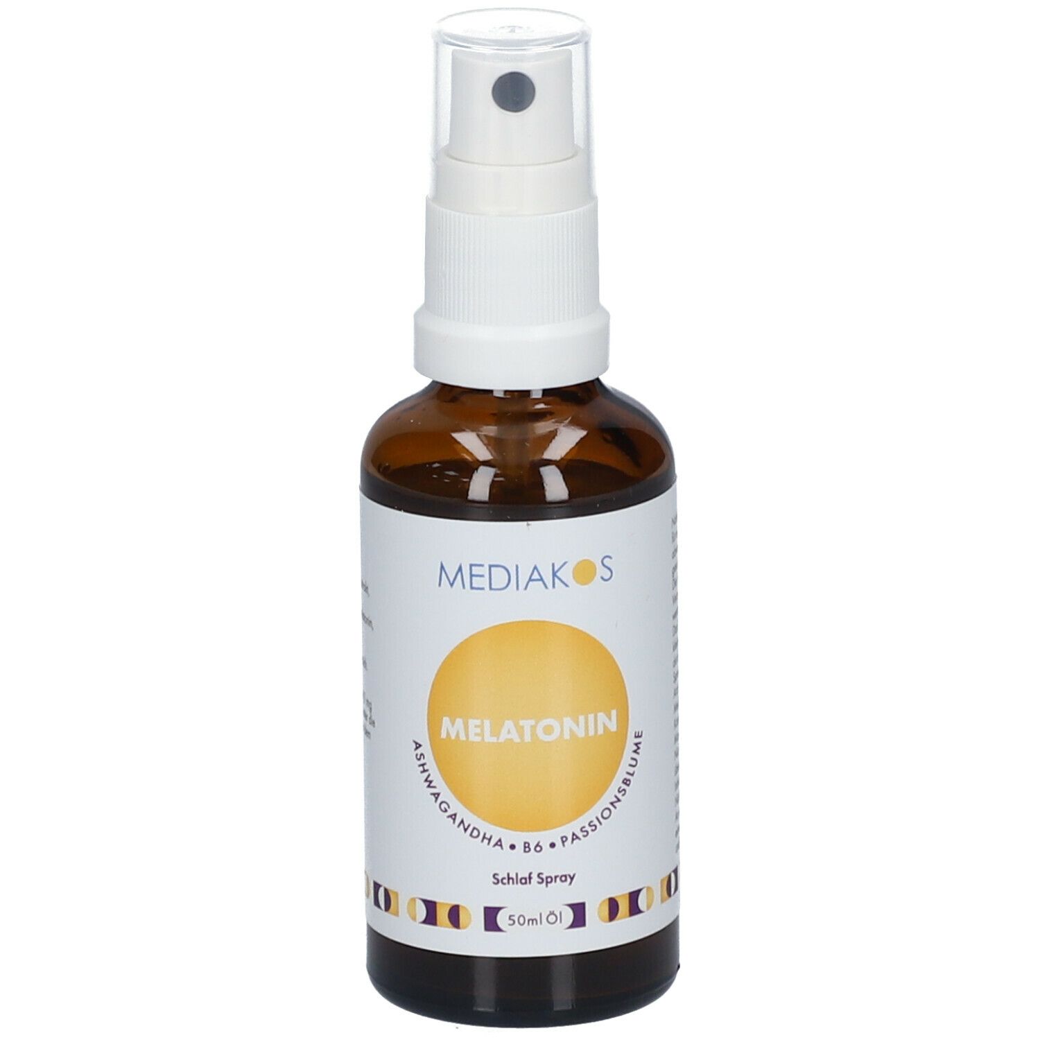 Mediakos Melatonin Ashwagandha Schlaf Spray